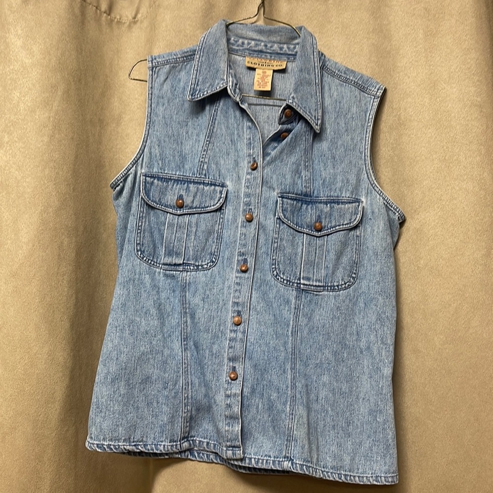 Telluride Clothing Co. Vintage Pleated Vest
